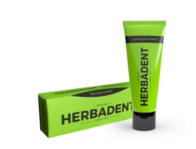 Herbadent Original bylinný gel na dásně 25 g