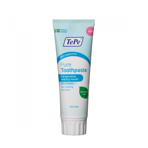TePe Pure zubní pasta jemná máta 75 ml