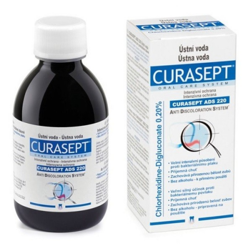 Curasept ADS 220 ústní voda s CHX 0,2% 200 ml