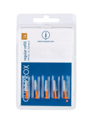 Curaprox CPS 14 regular refill mezizubní kartáčky oranžové kónické 5 ks