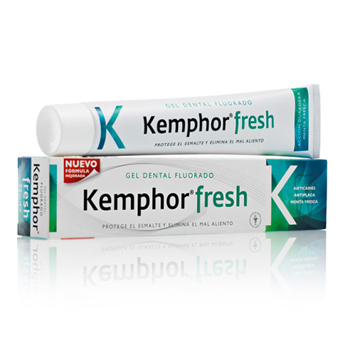 Kemphor Freshmint Gel gelová zubní pasta 75 ml