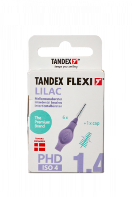 Tandex Flexi mezizubní kartáčky 1,4 Lilac ISO 4 6 ks
