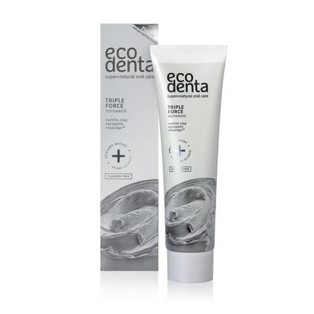Ecodenta Triple Force zubní pasta s trojím účinkem 100 ml