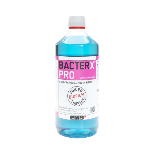 EMS BacterX PRO ústní voda s chlorhexidinem bez alkoholu 1l