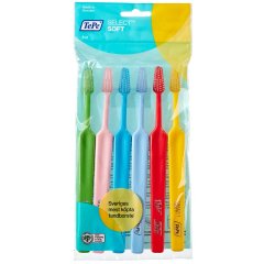 TePe Sada zubních kartáčků Select soft 4+2 zdarma