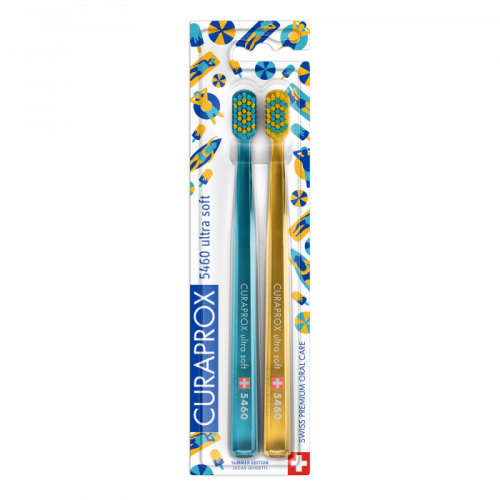 Curaprox CS 5460 2 pack zubní kartáček SUMMER Edition