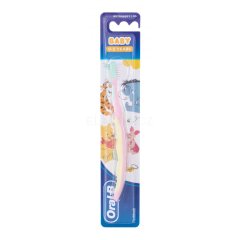 Oral-B Baby první zubní kartáček Medvídek Pú 0-2 roky