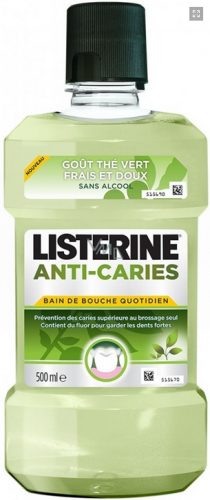 Listerine Anti-Caries Green Tea ústní voda 500 ml