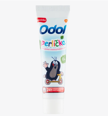 Odol Perlička 0-2 dětská zubní pasta jemně mátová