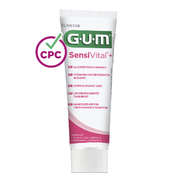 GUM SensiVital+ zubní pasta pro citlivé zuby 75 ml