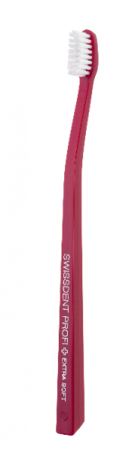 Swissdent Gentle zubní kartáček x-soft bordó