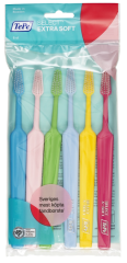 TePe Sada zubních kartáčků Select x-soft 4+2 zdarma