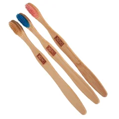 XPEL Bamboo bambusové zubní kartáčky soft 3 ks