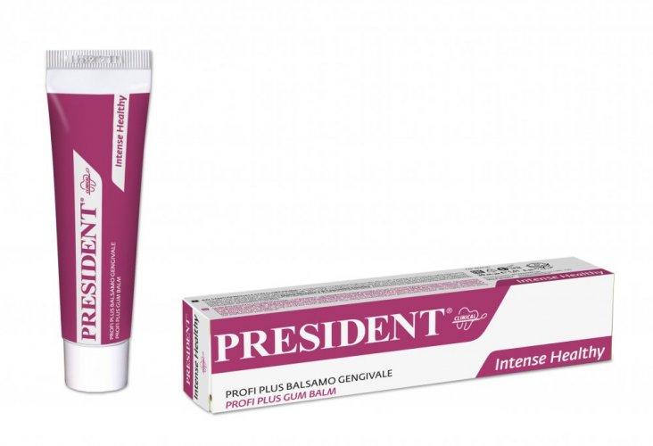 PresiDENT Profi Plus antibakteriální gel na dásně, 0,5% chlorhexidin 30 ml