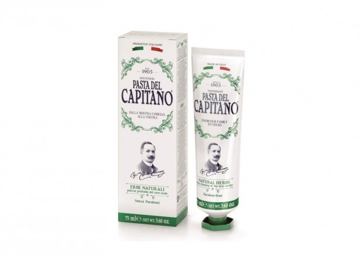 Pasta del Capitano Original 1905 Natural Herbs zubní pasta  75 ml