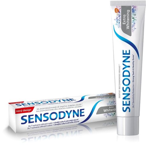 Sensodyne Extra Whitening zubní pasta 75 ml