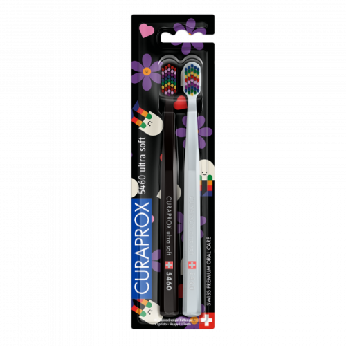 Curaprox CS 5460 2pack  zubní kartáček HAPPY LIL TEETH