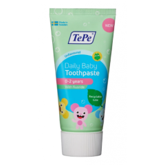 Tepe Daily Baby zubní pasta pro batolata bez příchutě 50 ml