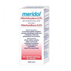 Meridol ústní voda s chlorhexidinem 0,2% 300ml
