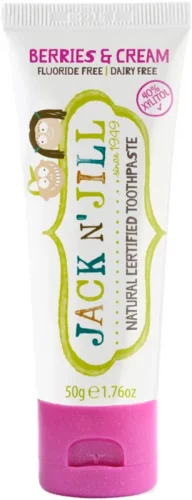 Jack N´Jill přírodní dětská zubní pasta Cream&Berries 50g
