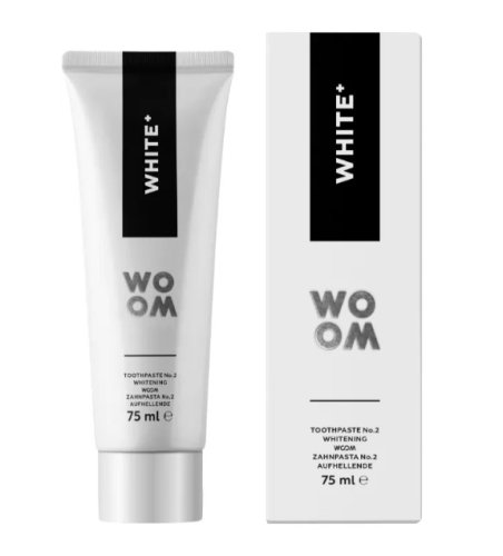 Woom WHITE bělící zubní pasta 75 ml