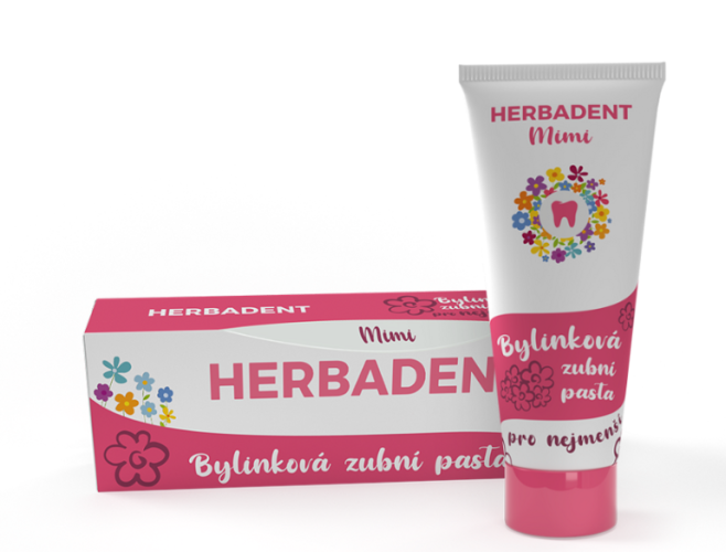 Herbadent MIMI zubní pasta pro nejmenší 50 g