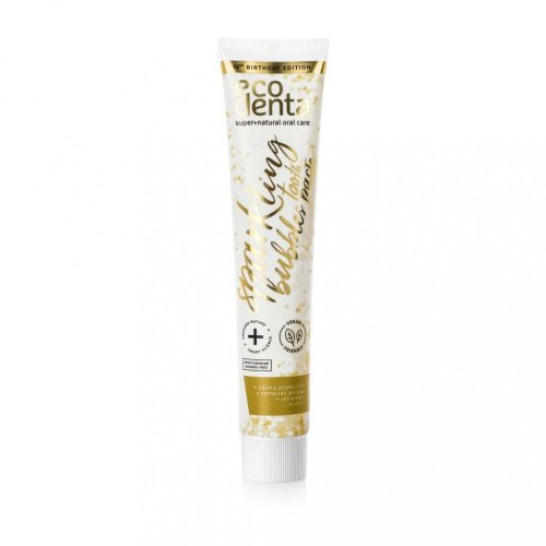 Ecodenta Sparkling bubbles zubní pasta s příchutí šampaňského 75 ml