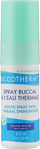 Buccotherm BIO ústní sprej pro svěží dech s termominerální vodou 15 ml