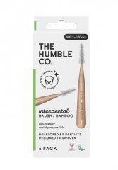 The Humble Bambusové mezizubní kartáčky zelené 0,80 mm 6 ks