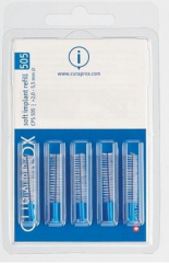 Curaprox CPS 505 soft implant mezizubní kartáčky modré 5 ks