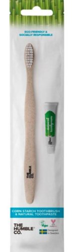 Humble Brush Kit měkký zubní kartáček + pasta 7g