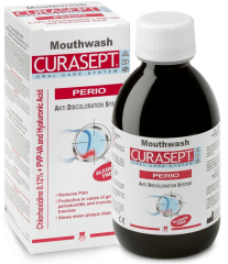Curasept ADS Perio ústní voda s CHX 0,12%, kys.HA, PVP-VA 200 ml