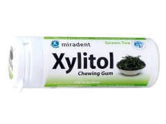 Miradent XYLITOL žvýkačky zelený čaj 30 ks