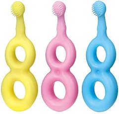 Ci Baby Gummy dětský zubní kartáček/kousátko od 5 měsíců do 3 let