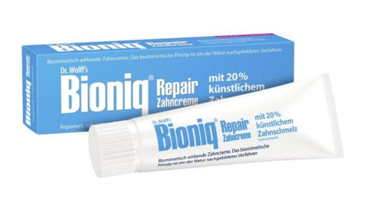 BIONIQ Repair zubní krém s hydroxyapatitem a kys. hyaluronovou 75 ml
