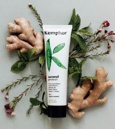 Kemphor Natural Protect zubní pasta s mátou a zázvorem 100 ml