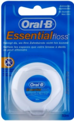 Oral-B Essential floss nevoskovaná zubní nit, 50 m