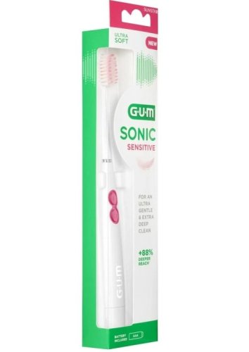 GUM Sonic Sensitive  bateriový zubní kartáček 1 ks