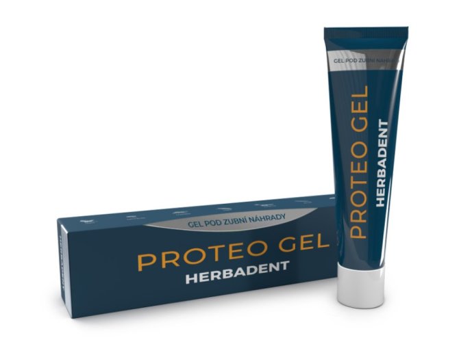 HERBADENT Proteo Gel pod zubní náhrady 40 g