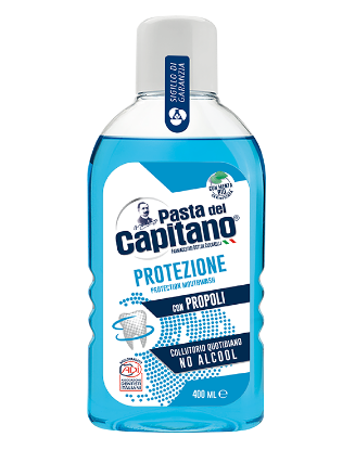 Pasta del Capitano Protezione con Propoli ústní voda 400 ml