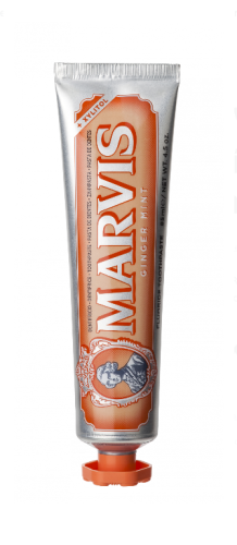 Marvis Ginger Mint zubní pasta s mátou, zázvorem a xylitolem 85 ml
