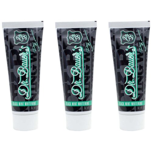 Dr. Bauers Black Mint zubní pasta 75 ml