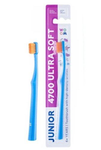 WOOM JUNIOR 4700 ULTRA SOFT zubní kartáček 1 ks