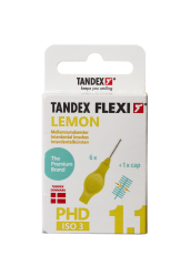 Tandex Flexi mezizubní kartáčky 1,1 Lemon ISO 3 6 ks