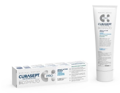 Curasept Biosmalto Mousse pěna abraze a eroze máta 50 ml