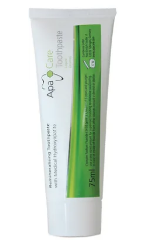 ApaCare remineralizující zubní pasta s hydroxyapatitem 75 ml