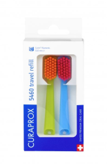 Curaprox Travel set - náhradní hlavice 2 ks různobarevný mix