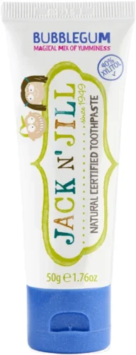 Jack N´Jill přírodní dětská zubní pasta Bubble Gum 50g