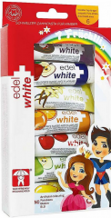 Edel+White Ovocné zubní pasty pro děti 7 ks x 9.4 ml