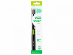 GUM Sonic bateriový sonický zubní kartáček černý